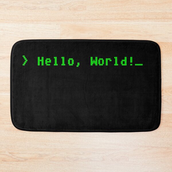 Item preview, Hello World! designed and sold by EmyBeeDesigns.