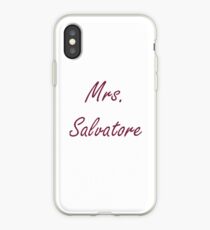 Mrs. Salvatore iPhone Case