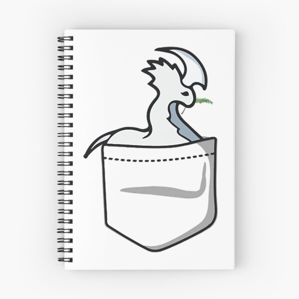 Item preview, Rimworld Gaming Pocket Tee Thrumbo chewing pine tree branch funny meme indie online video game HD HI designed and sold by gabrielhollandg.
