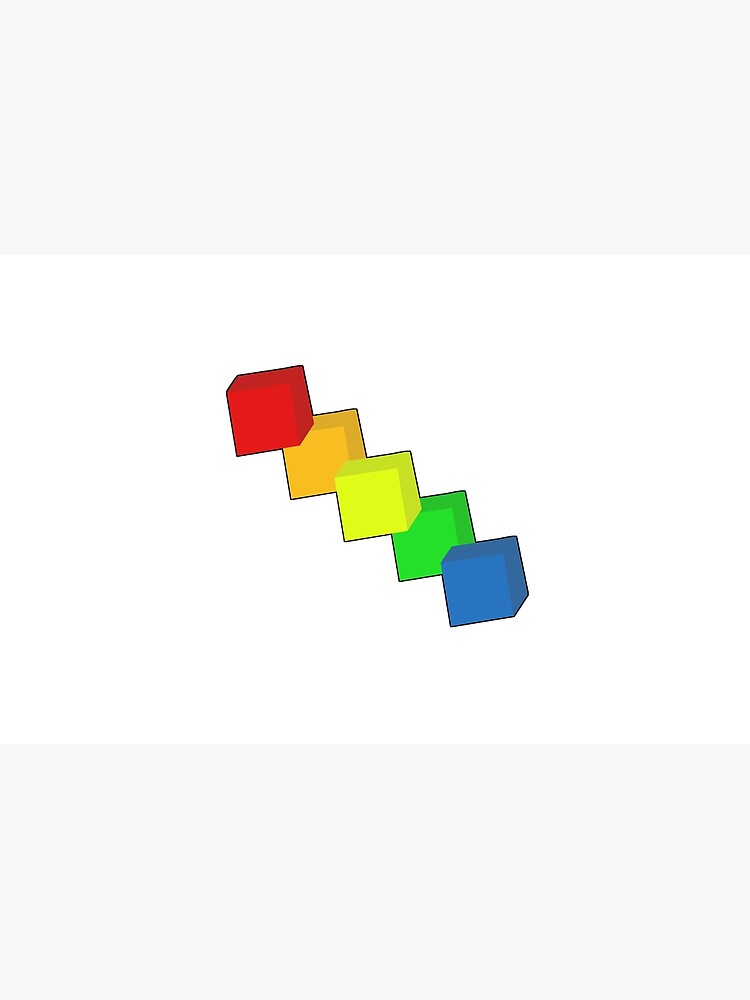 Discover Rainbow Blocks Laptop Sleeve