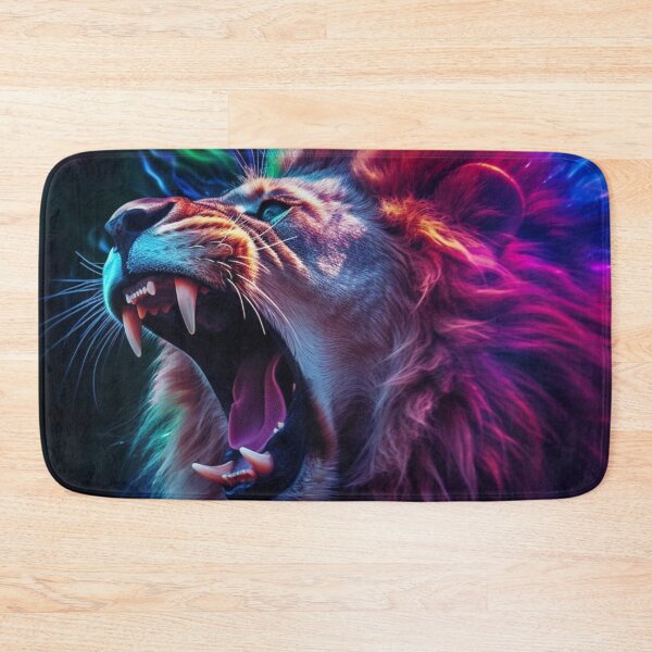 Item preview,  Jaguar Bear Lion Tiger Futuristic Neon Collection designed and sold by BrandonArtWorld.