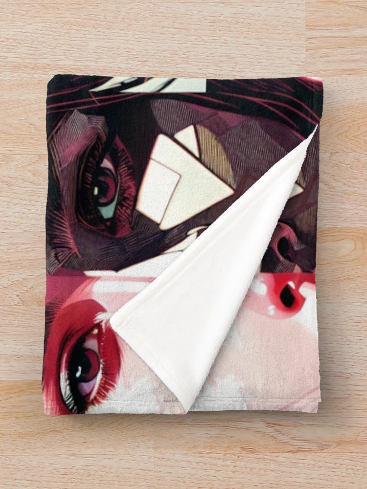 Thumbnail 3 of 6, Throw Blanket, Two Face designed and sold by CraftStudioLab.