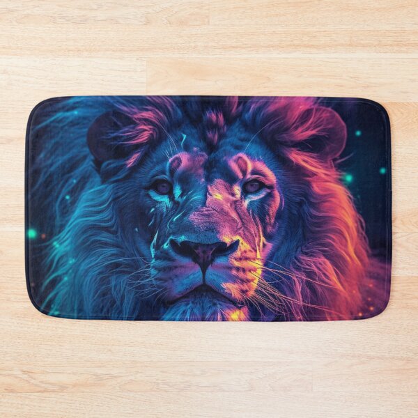 Item preview,  Jaguar Bear Lion Tiger Futuristic Neon Collection designed and sold by BrandonArtWorld.