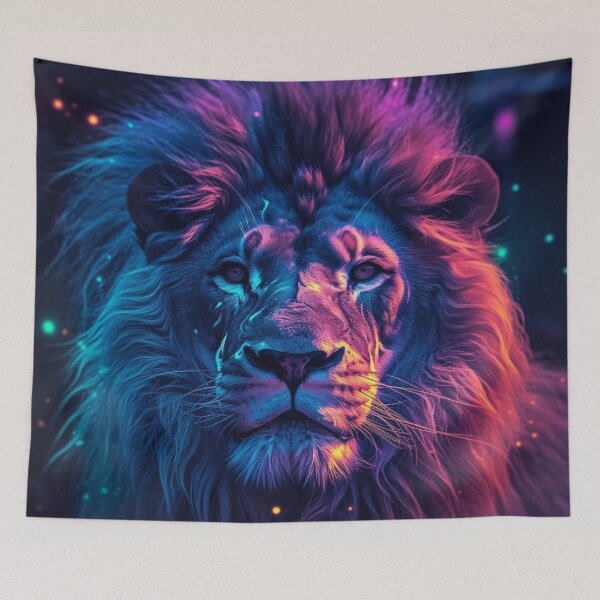 Item preview,  Jaguar Bear Lion Tiger Futuristic Neon Collection designed and sold by BrandonArtWorld.