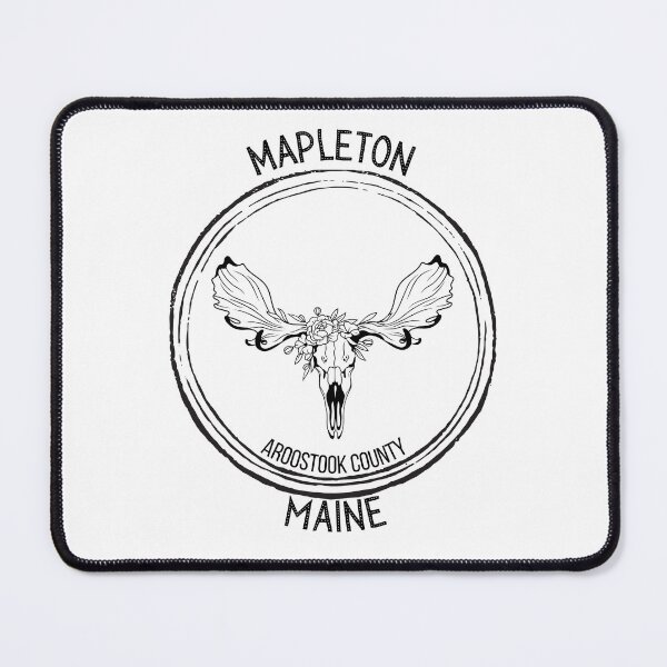 Item preview, Mapleton Maine Moose Skull designed and sold by Ashley Gagnon.