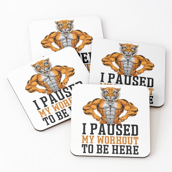 Item preview, I Paused My Workout To Be Here  designed and sold by Billacookiex.