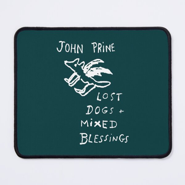 Item preview, Retro John Prine Lost Dogs and Mixed Blessings designed and sold by RedzSquareRed.