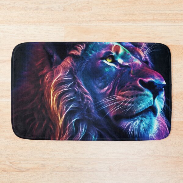 Item preview, Jaguar Bear Lion Tiger Futuristic Neon Collection designed and sold by BrandonArtWorld.