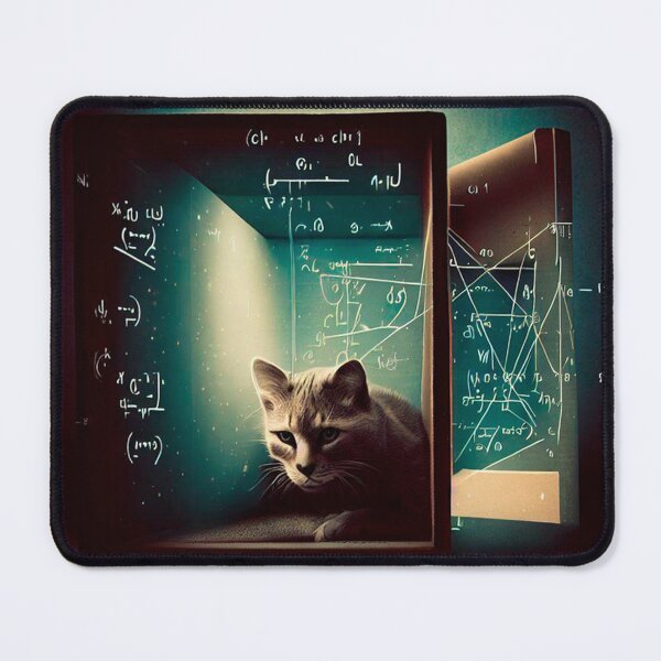 Item preview, schrodinger cat designed and sold by EO0gXYaxz1kvQK.