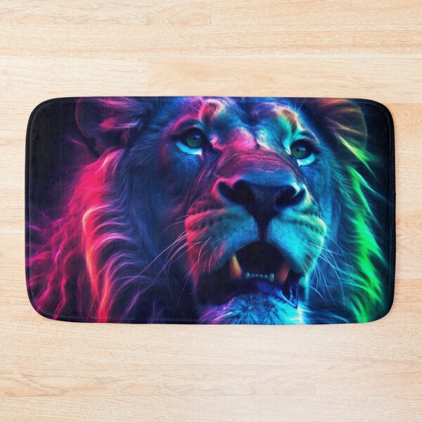 Item preview, Jaguar Bear Lion Tiger Futuristic Neon Collection designed and sold by BrandonArtWorld.