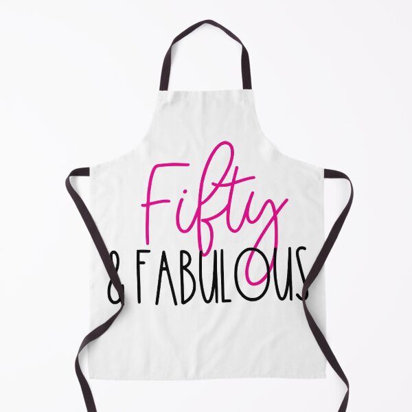 Item preview, Fifty and Fabulous 50th Birthday Text designed and sold by sweetbelle.