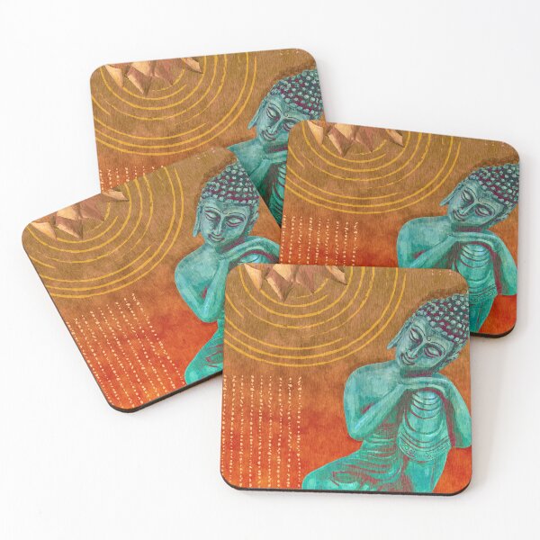 Item preview, Leaning Buddha - Reclining Buddha 02 - Orange designed and sold by Studio Grafiikka.