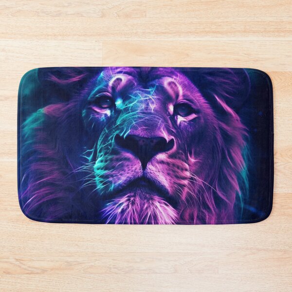 Item preview, Jaguar Bear Lion Tiger Futuristic Neon Collection designed and sold by BrandonArtWorld.