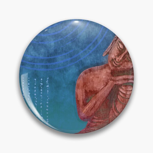 Item preview, Leaning Buddha - Reclining Buddha 01 - Blue designed and sold by Studio Grafiikka.