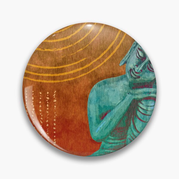 Item preview, Leaning Buddha - Reclining Buddha 02 - Orange designed and sold by Studio Grafiikka.