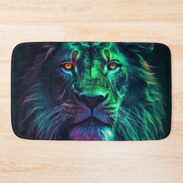 Item preview,  Jaguar Bear Lion Tiger Futuristic Neon Collection designed and sold by BrandonArtWorld.