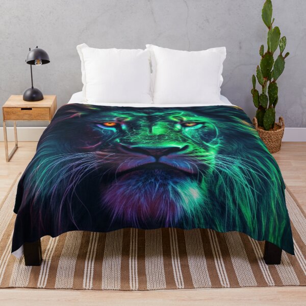 Item preview,  Jaguar Bear Lion Tiger Futuristic Neon Collection designed and sold by BrandonArtWorld.