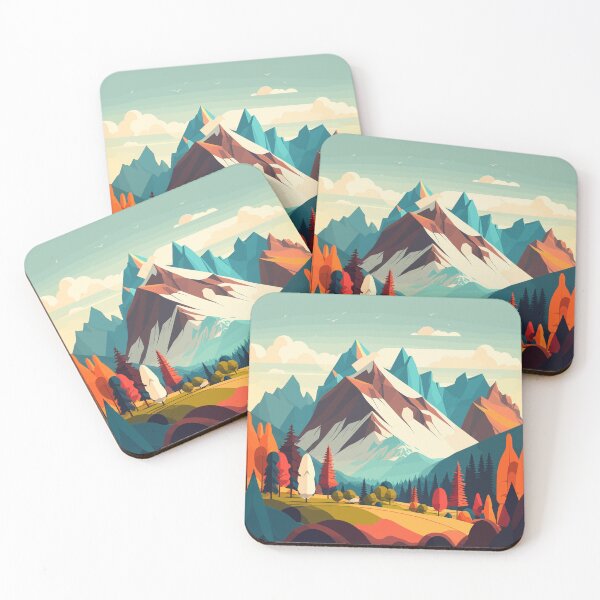 Item preview, Abstract mountains designed and sold by Amir Faysal.
