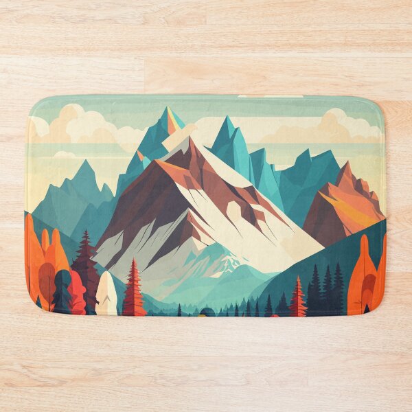 Item preview, Abstract mountains designed and sold by Amir Faysal.