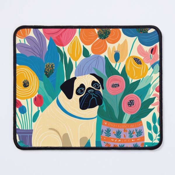 Item preview, Spring Pug designed and sold by RoseAesthetic.