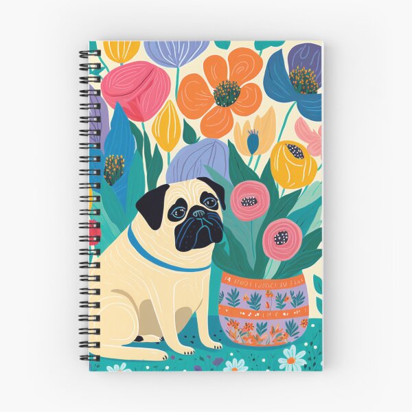 Item preview, Spring Pug designed and sold by RoseAesthetic.