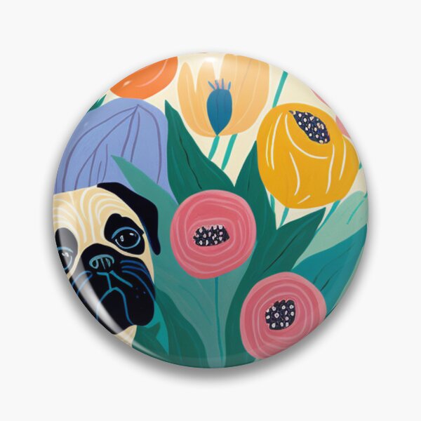 Item preview, Spring Pug designed and sold by RoseAesthetic.