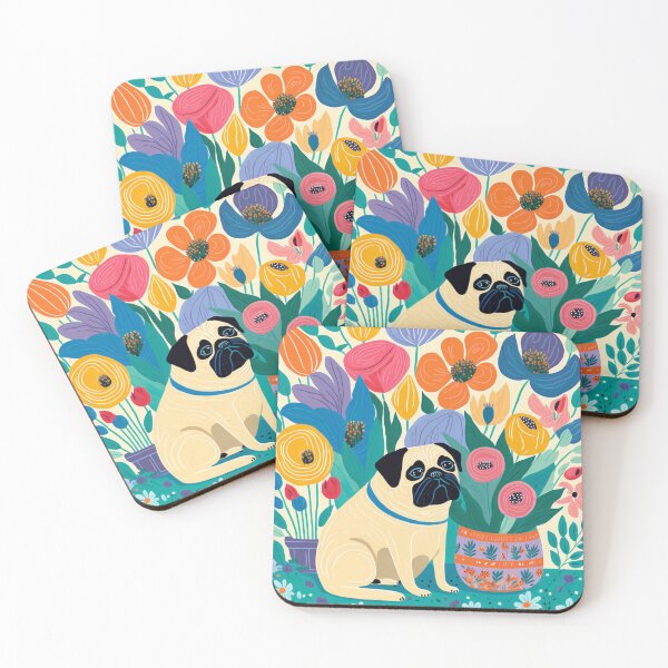 Item preview, Spring Pug designed and sold by RoseAesthetic.