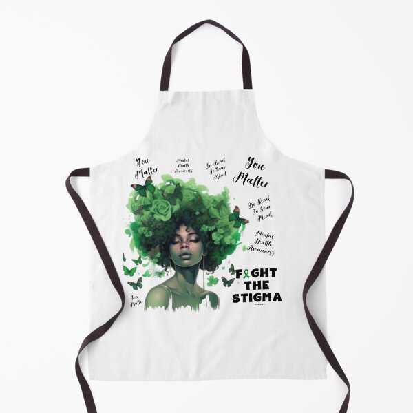 Item preview, Fight The Stigma, Mental Health Awareness, Mental Health Awareness Month, Therapy, Gift For Therapist, Gift For Her, Black Girl designed and sold by ksan30.