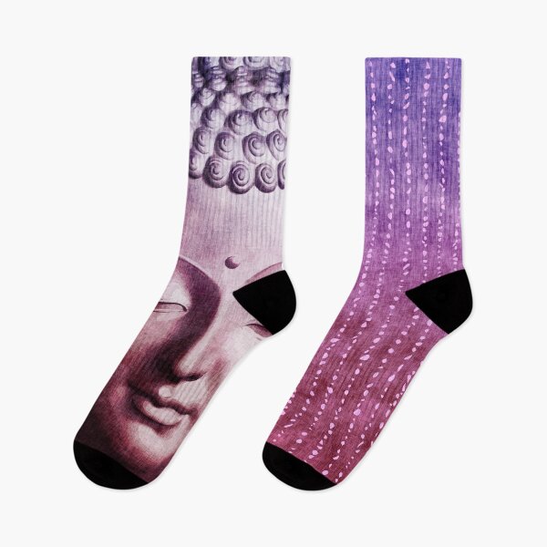 Item preview, Buddha - Purple Skies designed and sold by Studio Grafiikka.