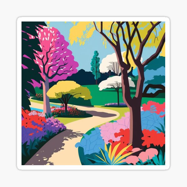 Item preview, Walk in an Australian park designed and sold by RoseAesthetic.