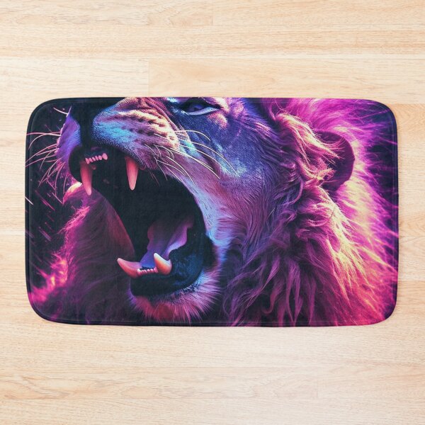 Item preview,  Jaguar Bear Lion Tiger Futuristic Neon Collection designed and sold by BrandonArtWorld.