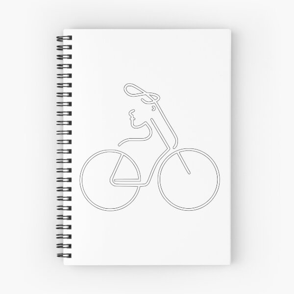 Item preview, white bicycle logo art - Different logo size, position, color? Email me - designed and sold by Picture-Art.