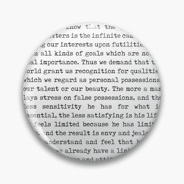 Item preview, Man's relation to the infinite - Carl Gustav Jung Quote - Literature - Typewriter Print designed and sold by Studio Grafiikka.