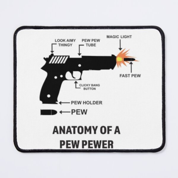 Item preview, Anatomy of a PEW PEW designed and sold by RENAGADE4LYF.