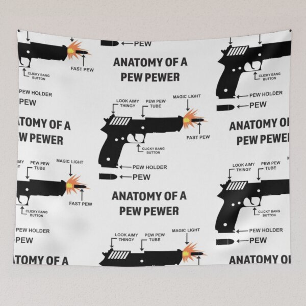 Item preview, Anatomy of a PEW PEW designed and sold by RENAGADE4LYF.