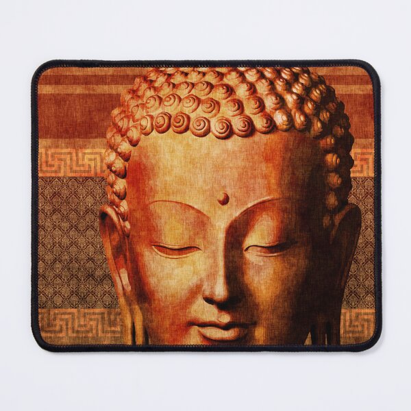Item preview, Buddha - Golden Tranquility  designed and sold by Studio Grafiikka.