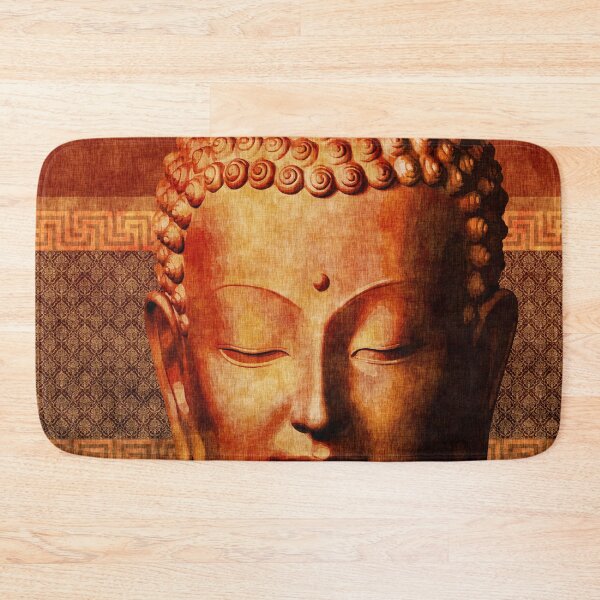 Item preview, Buddha - Golden Tranquility  designed and sold by Studio Grafiikka.