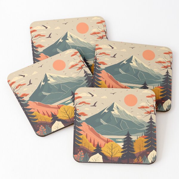 Item preview, Abstract mountains designed and sold by Amir Faysal.