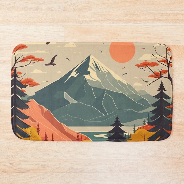 Item preview, Abstract mountains designed and sold by Amir Faysal.