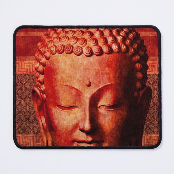 Item preview, Buddha - Crimson Stillness designed and sold by Studio Grafiikka.