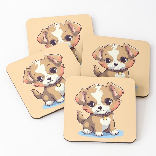 Item preview, Playful Little Puppy - Mischievous Spirit and Irresistible Charm" designed and sold by Neuronexia.