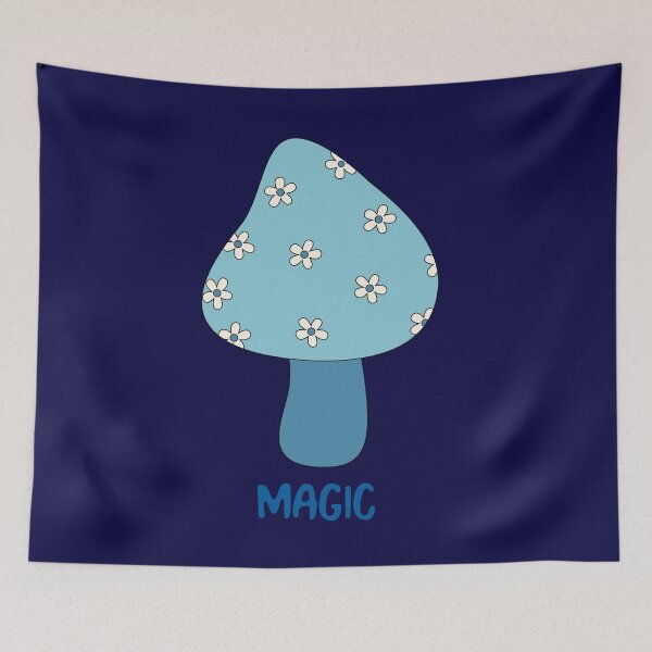 Item preview, ONE BLUE MUSHROOM designed and sold by CoopClothing.