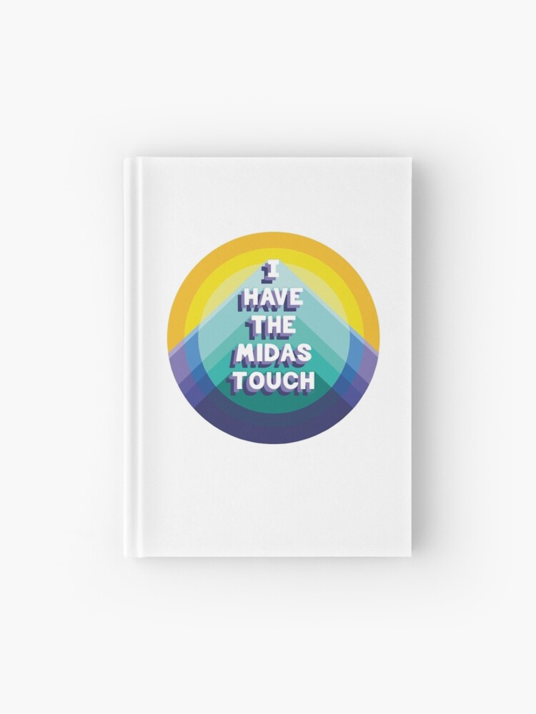 Wealth Affirmation, I have the Midas Touch Sticker for Sale by