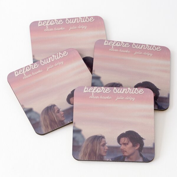 Item preview, before sunrise film poster coquette designed and sold by kayacobain.