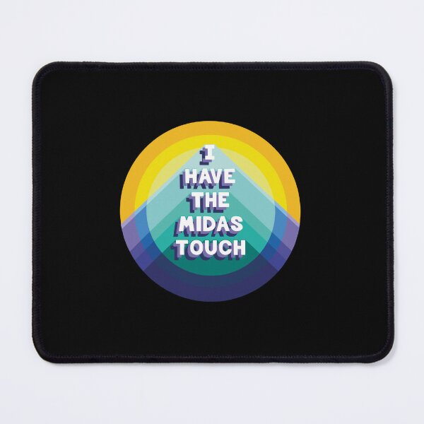 Wealth Affirmation, I have the Midas Touch Sticker for Sale by