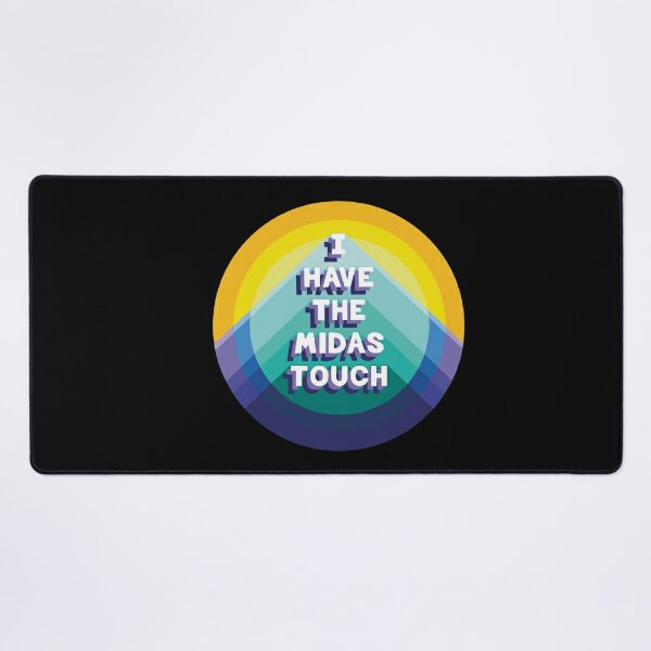 Wealth Affirmation, I have the Midas Touch Sticker for Sale by