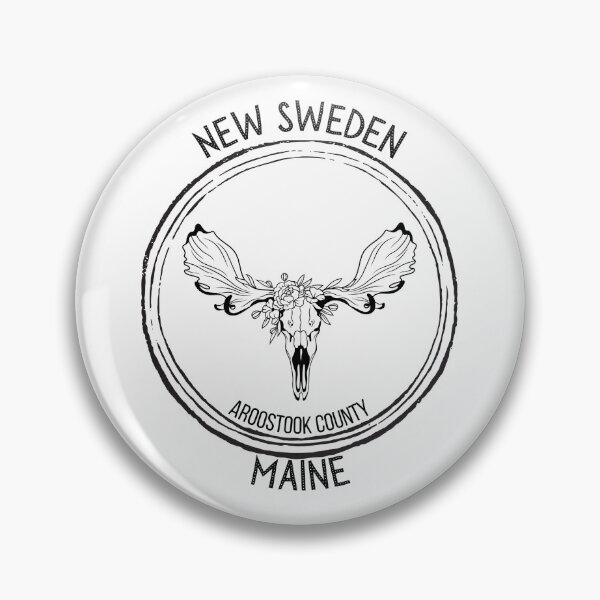 Item preview, New Sweden Maine Moose Skull designed and sold by Ashley Gagnon.