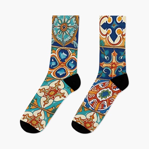 Item preview, Sicilian tiles designed and sold by RoseAesthetic.