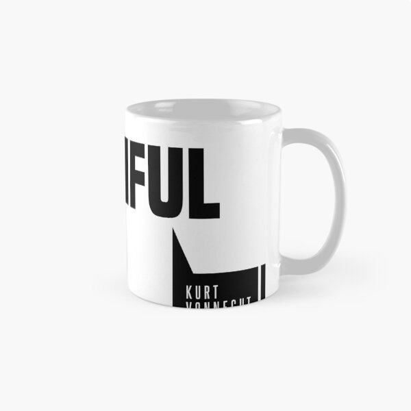 Item preview, Everything Was Beautiful And Nothing Hurt - Kurt Vonnegut Quote - Literature - Typography Print designed and sold by Studio Grafiikka.