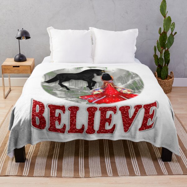 Item preview, Believe. Unicorn and Mermaid designed and sold by KC Morcom.